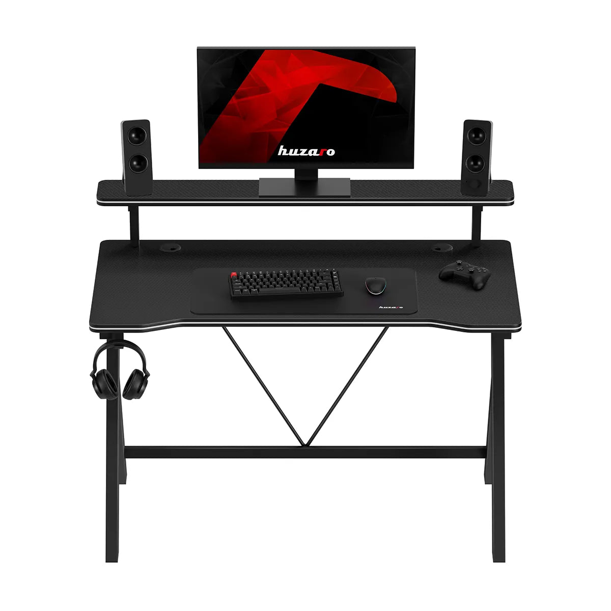 Huzaro Hero 1.9 Black 120 cm gaming desk
