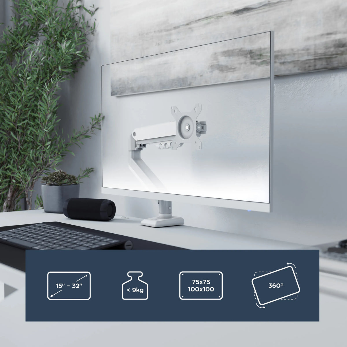 Mark Adler Flow 2.0 desktop monitor mount