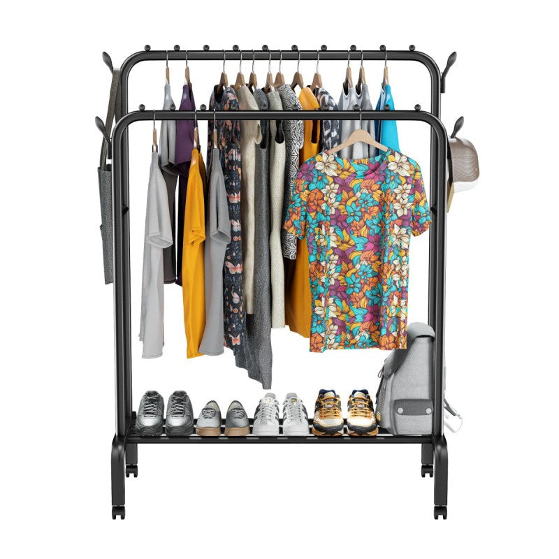 All your clothes within easy reach