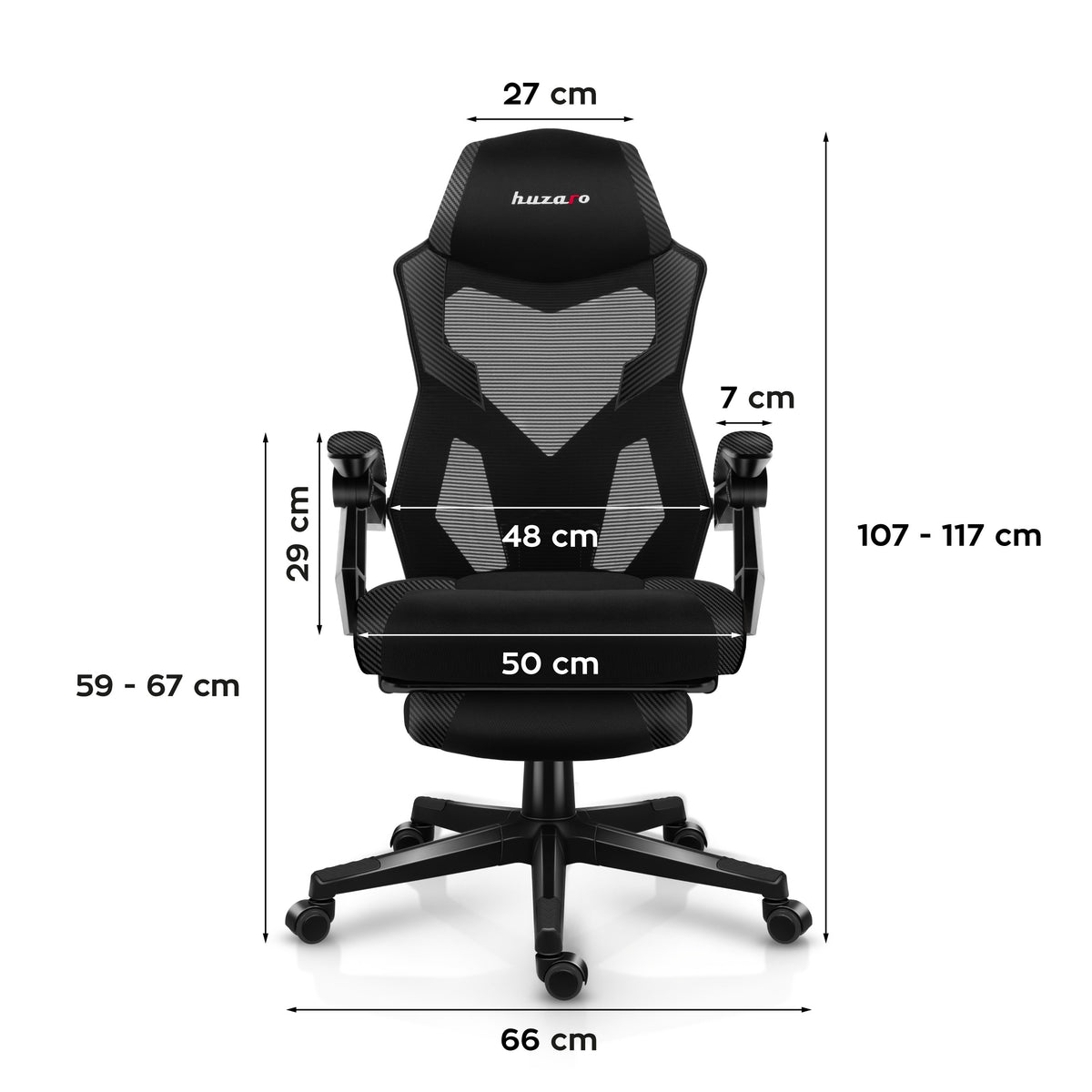 Huzaro Combat 3.1 Carbon gaming chair