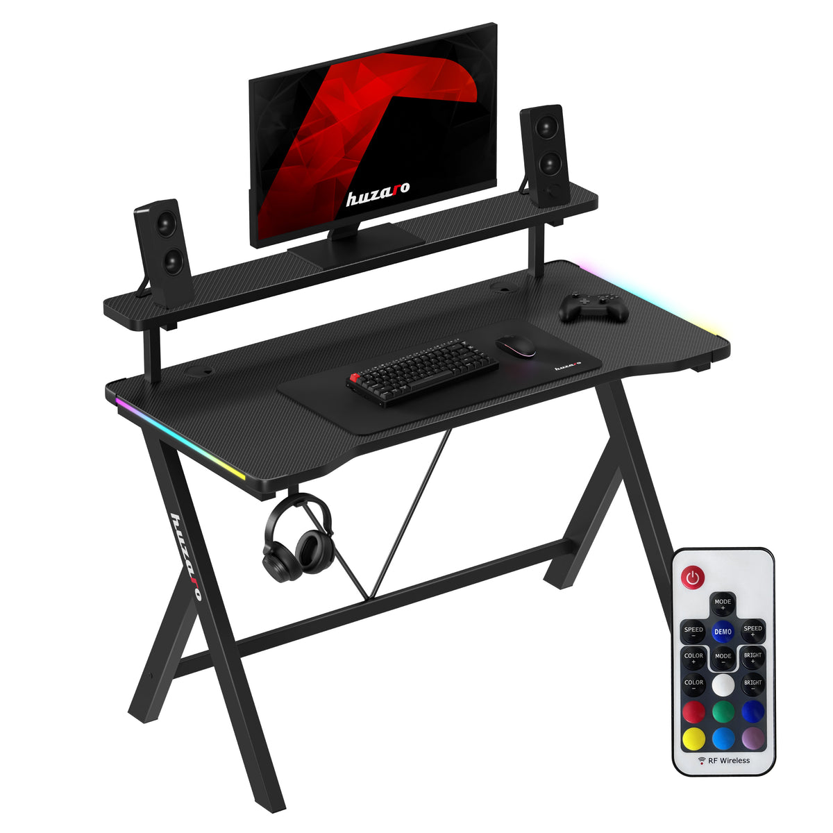Huzaro Hero 1.9 RGB 120 cm LED gaming desk