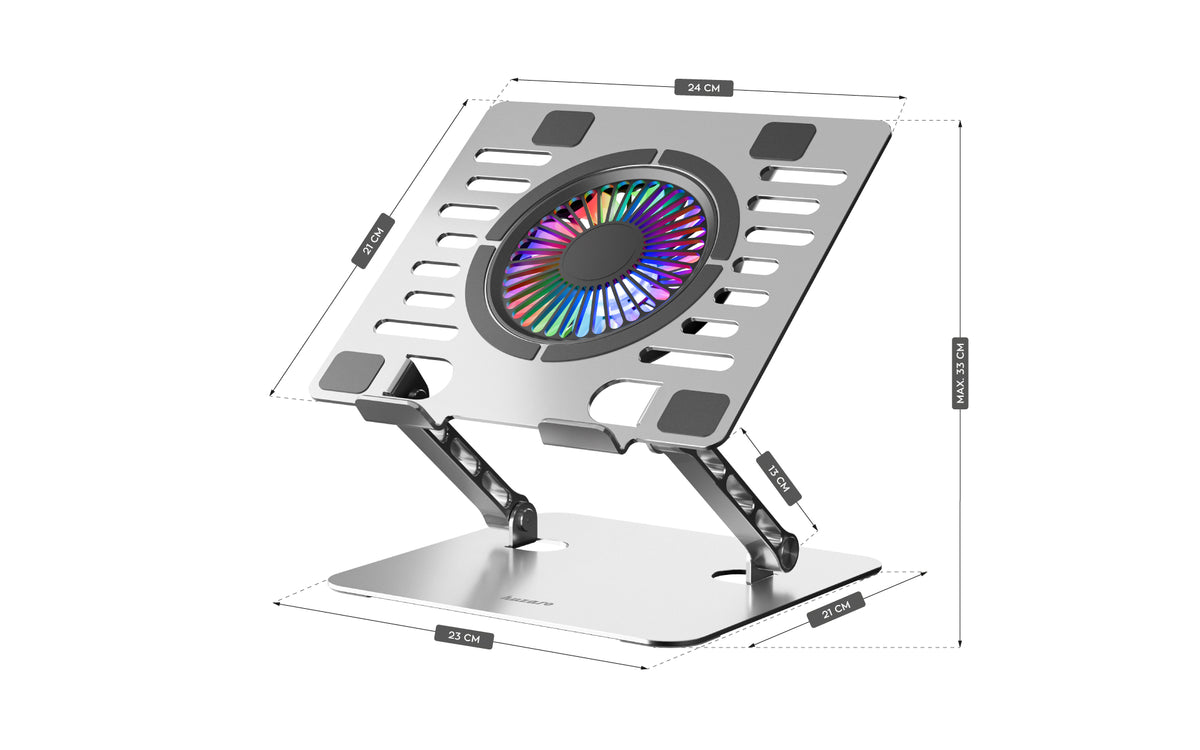 Huzaro Hold 4.0 RGB laptop cooling stand