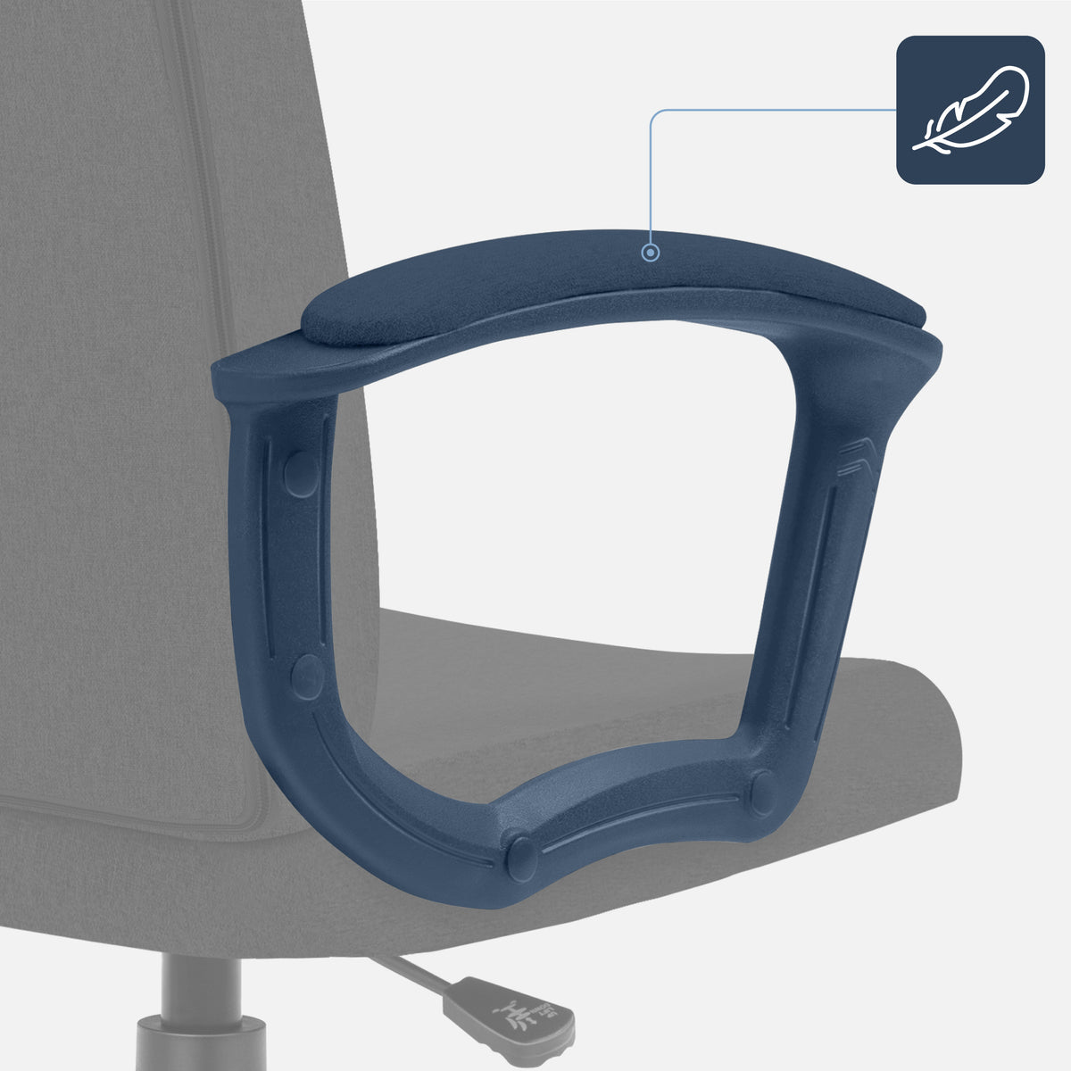 Soft armrests