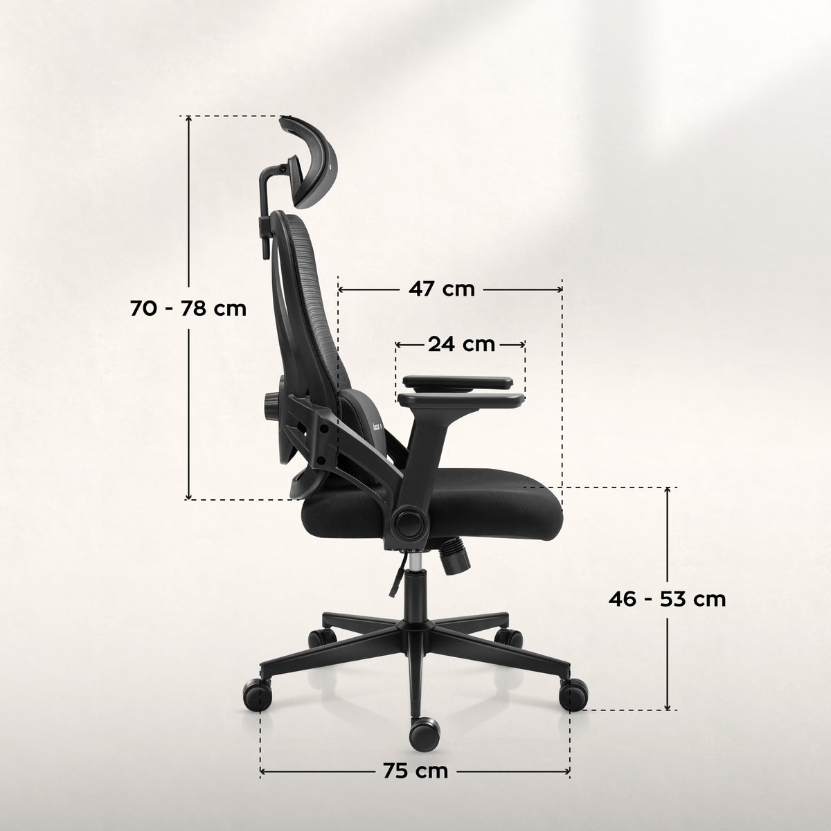 Huzaro Combat 2.7 Black gaming chair