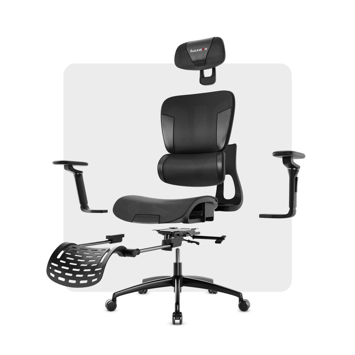 An ergonomic chair for home and office use