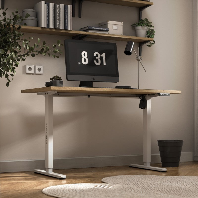 Mark Adler Xeno 2.1 White Electric Desk Frame