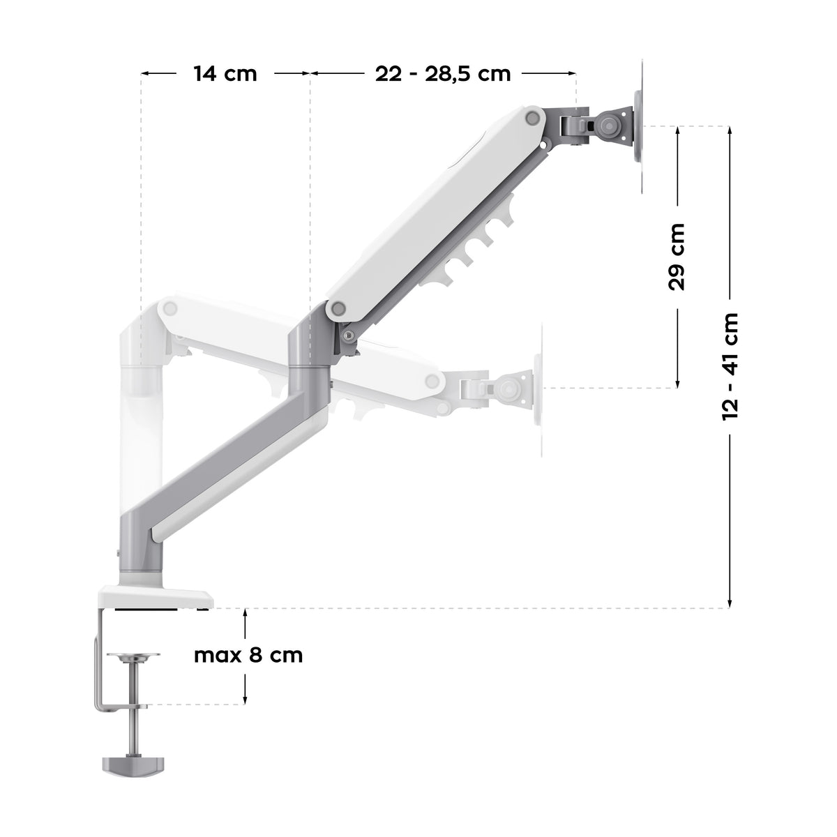 Mark Adler Flow 4.0 dual-monitor mount