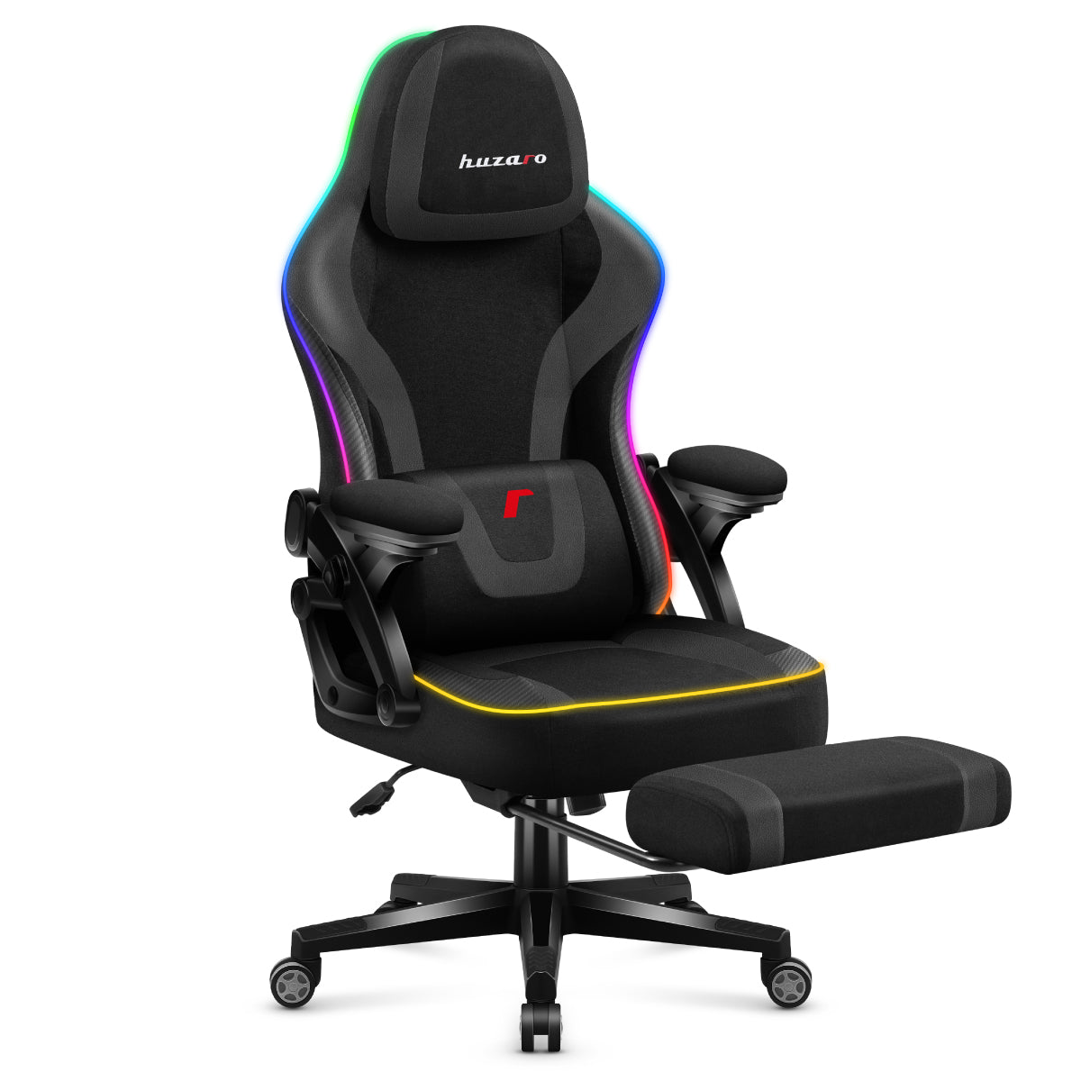 Huzaro Force 4.6 RGB Smart Black Mesh gaming chair