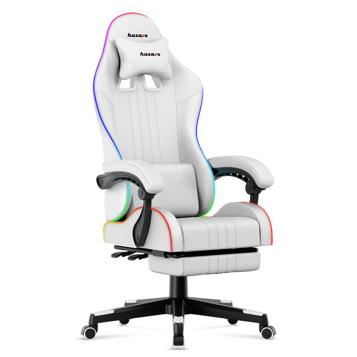 HUZARO Force 4.7 RGB White Gaming Chair