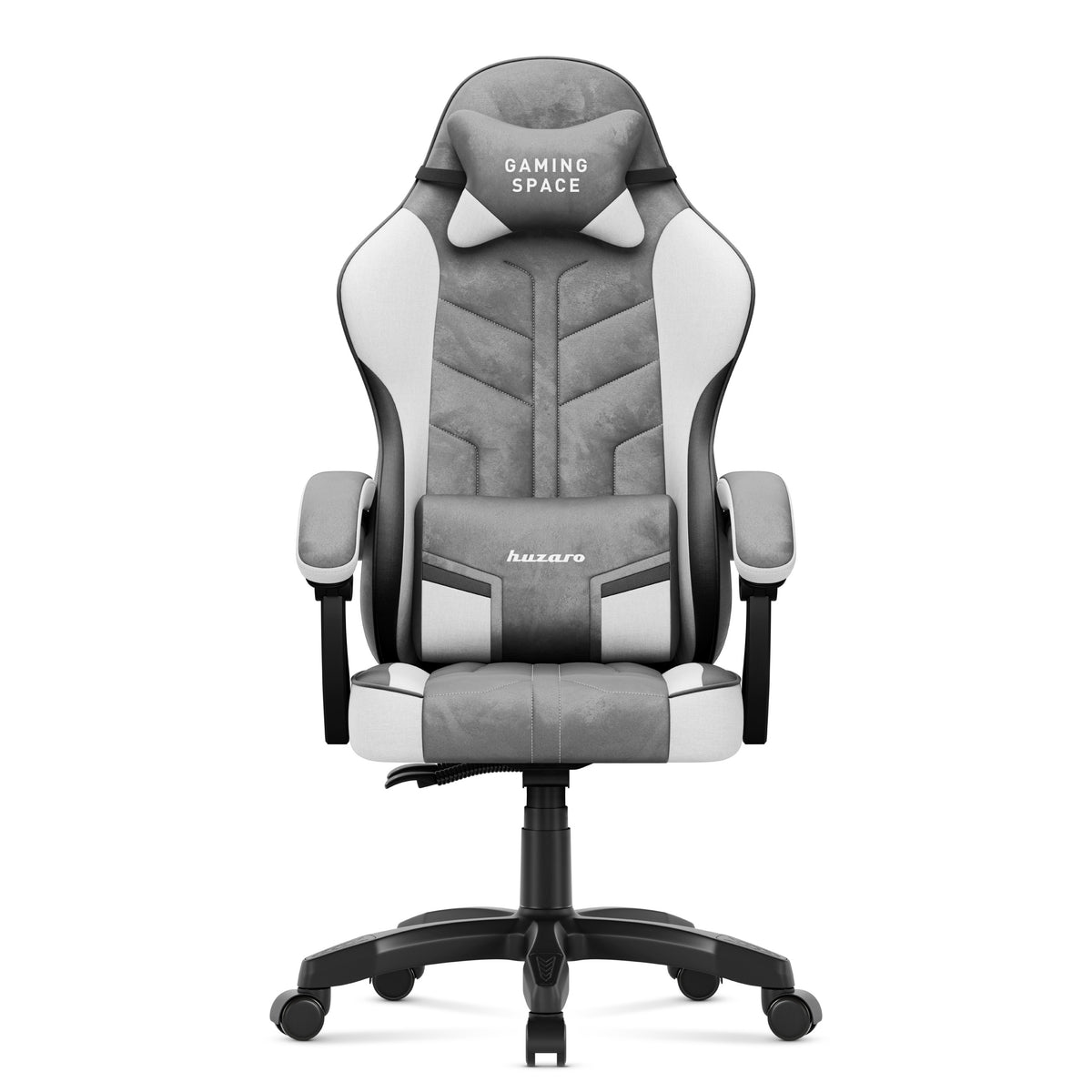 Huzaro Force 2.7 Grey velour gaming chair