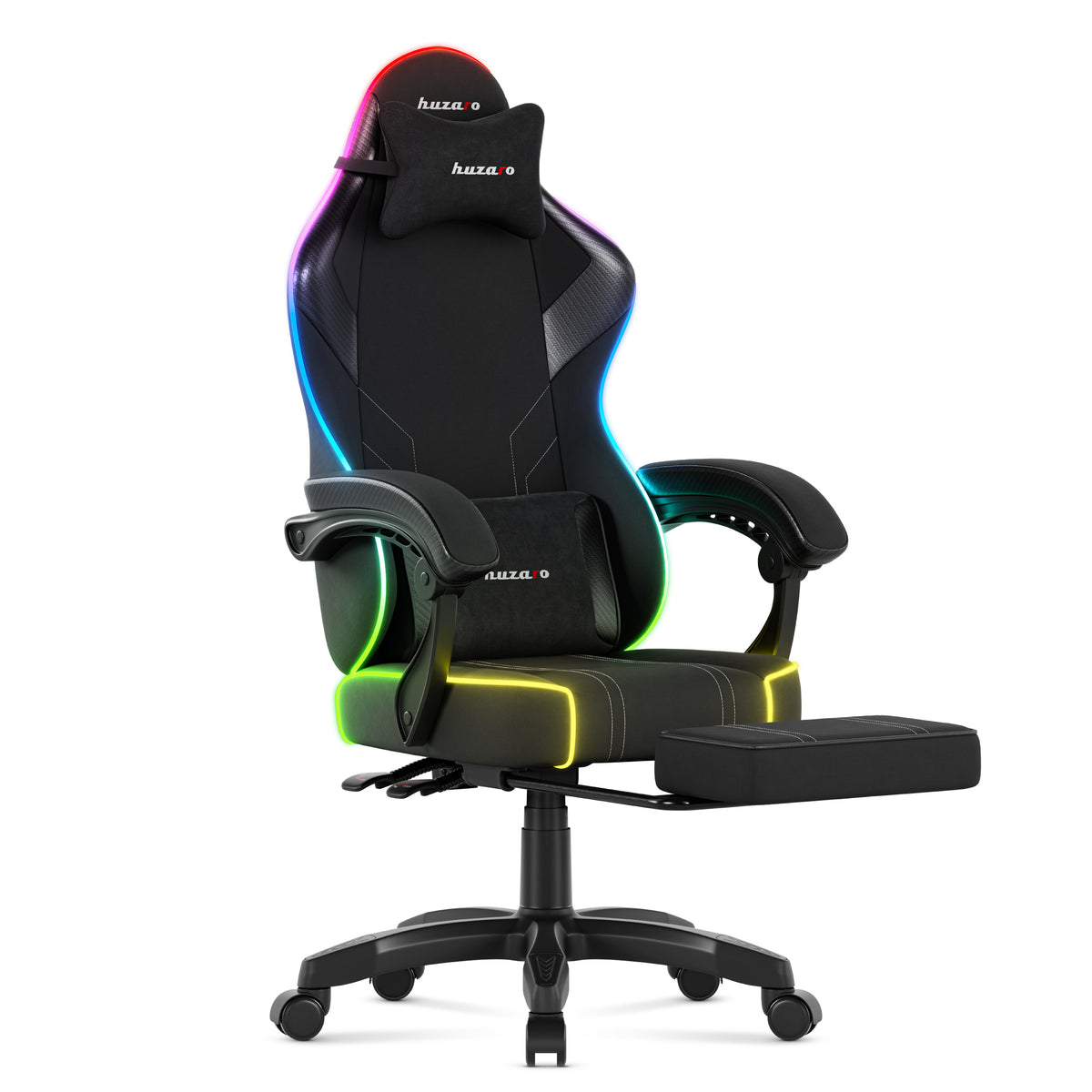 Huzaro Force 3.7 RGB Black gaming chair