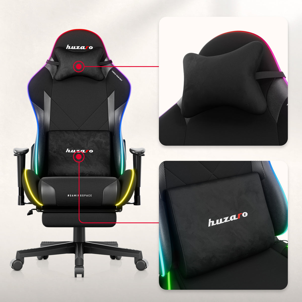 ProCore – neck and lumbar support cushion