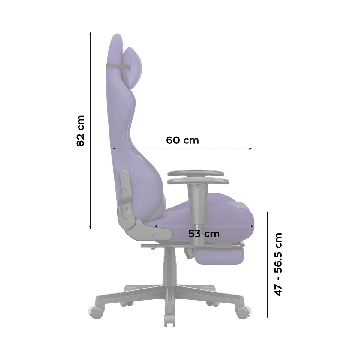 Huzaro Force 5.7 Purple gaming chair