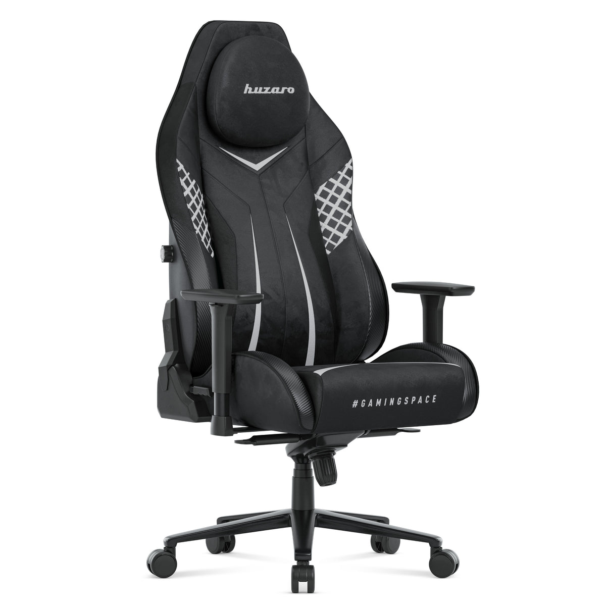 Huzaro Force 8.3 Carbon Black suede gaming chair