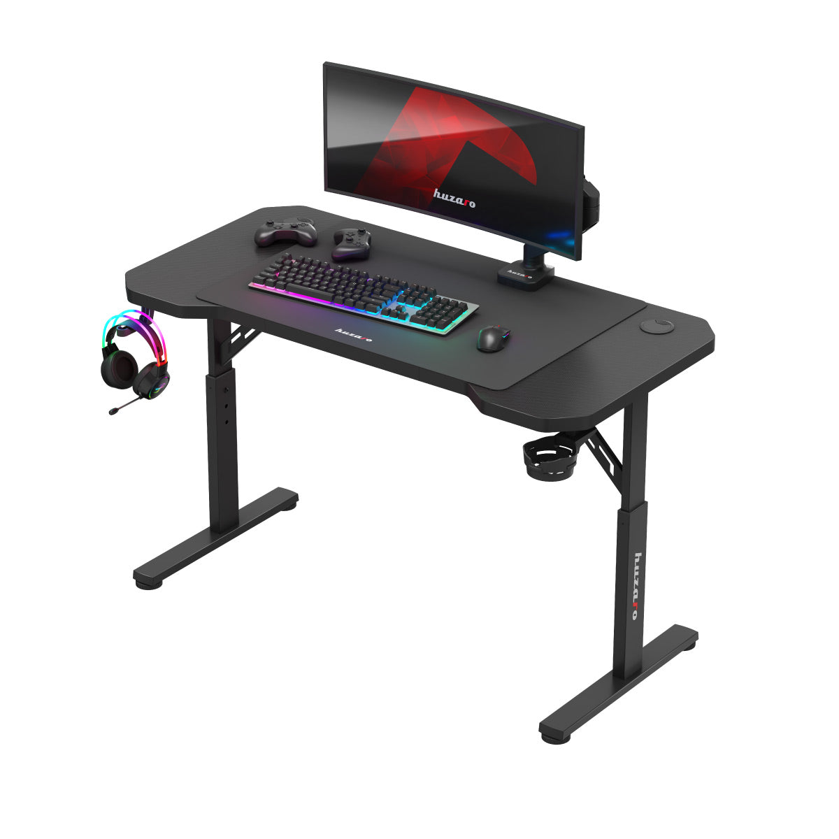 HUZARO Hero 2.6 Black 120 cm gaming desk