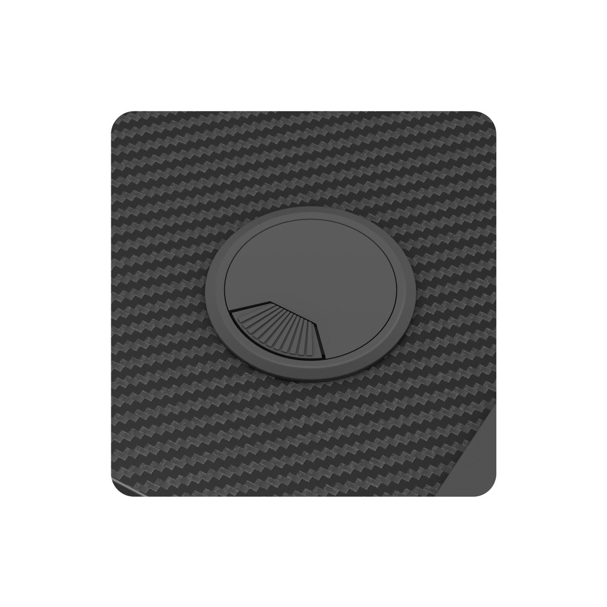 Cable management holes for a tidy workstation