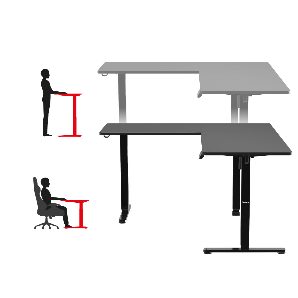 Ergonomic electric desk
