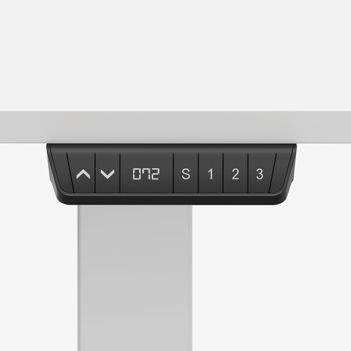 LED control panel with settings memory