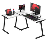 Huzaro Hero 6.0 White 147 cm corner gaming desk