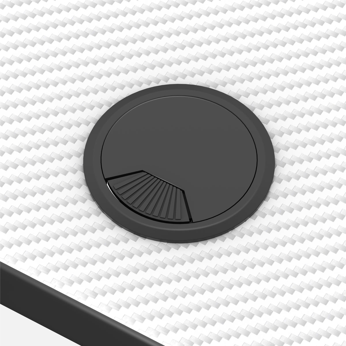 Centrally located cable entry point