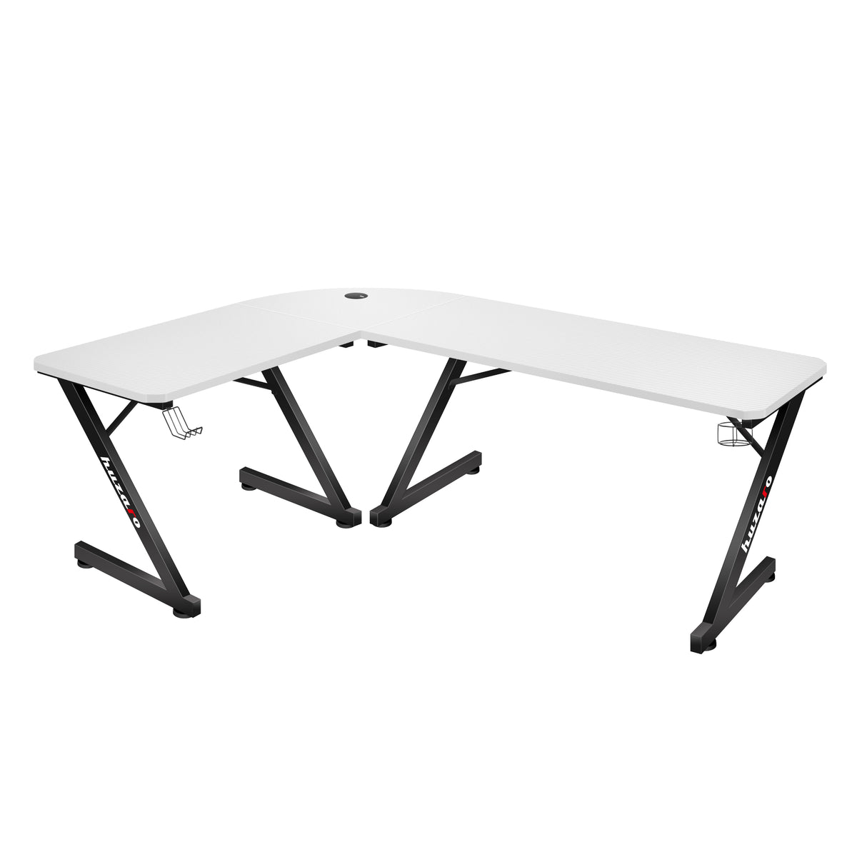 Huzaro Hero 7.0 White 154 cm Corner Gaming Desk