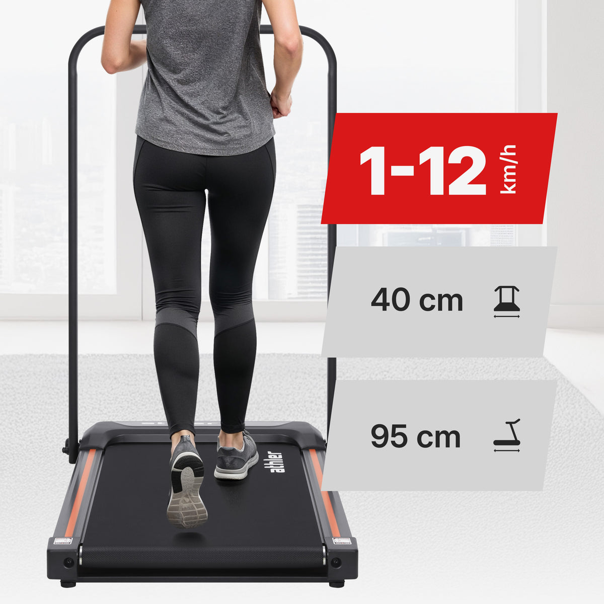 Athler Impala 20 Foldable Home Treadmill