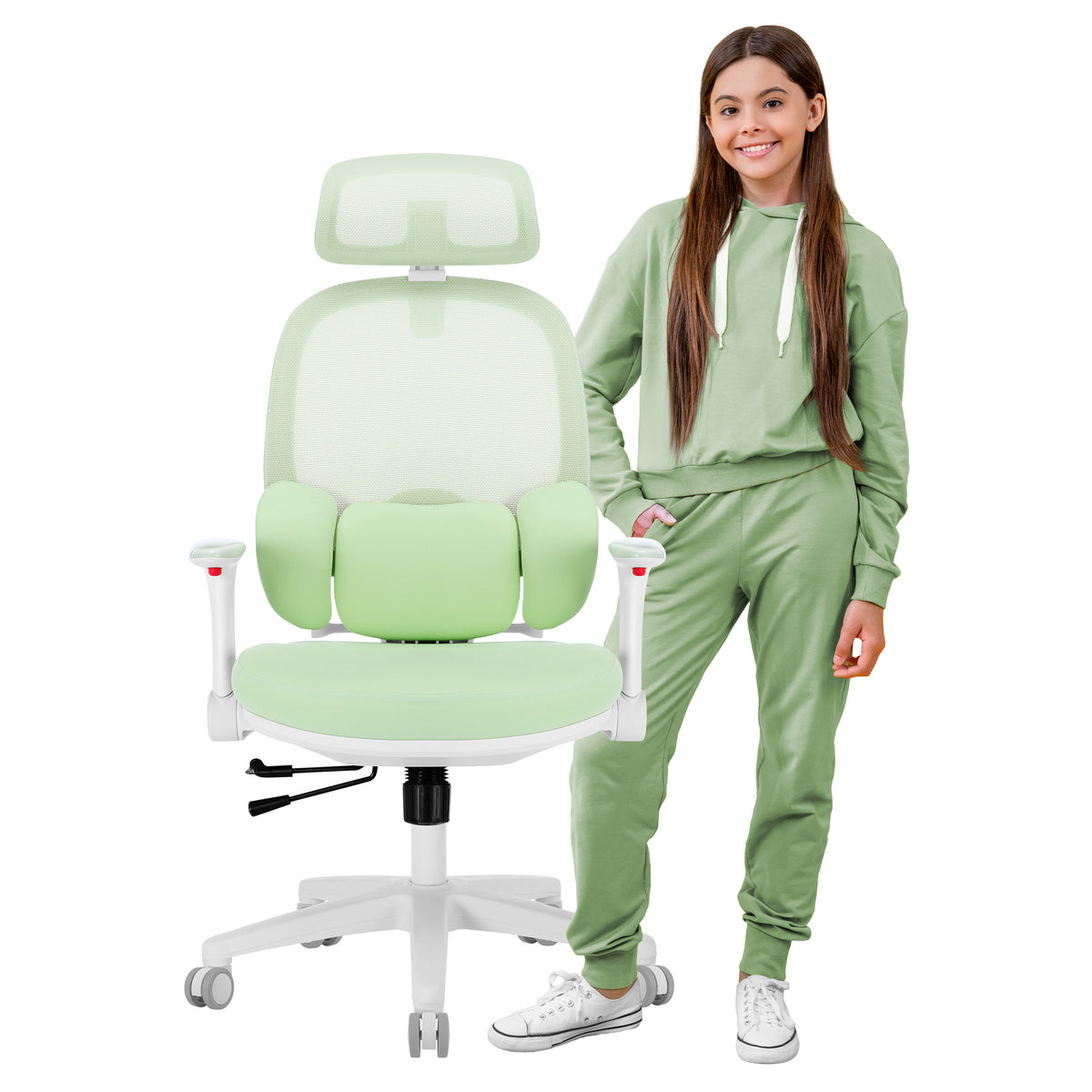 Mark Adler Junior 6.3 Green Ergonomic Children’s Armchair