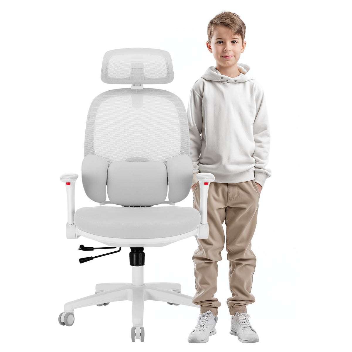 Mark Adler Junior 6.3 Grey Ergonomic Children’s Chair