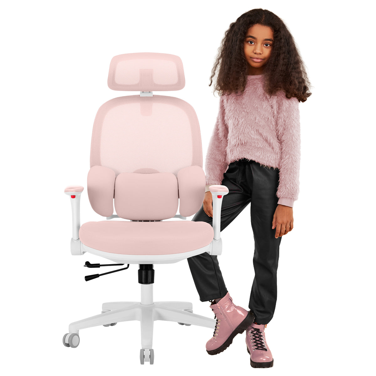 Mark Adler Junior 6.3 Pink Ergonomic Children’s Armchair