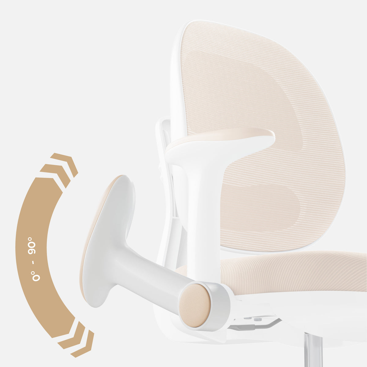 Mark Adler Junior 3.6 Beige – an ergonomic desk chair for children