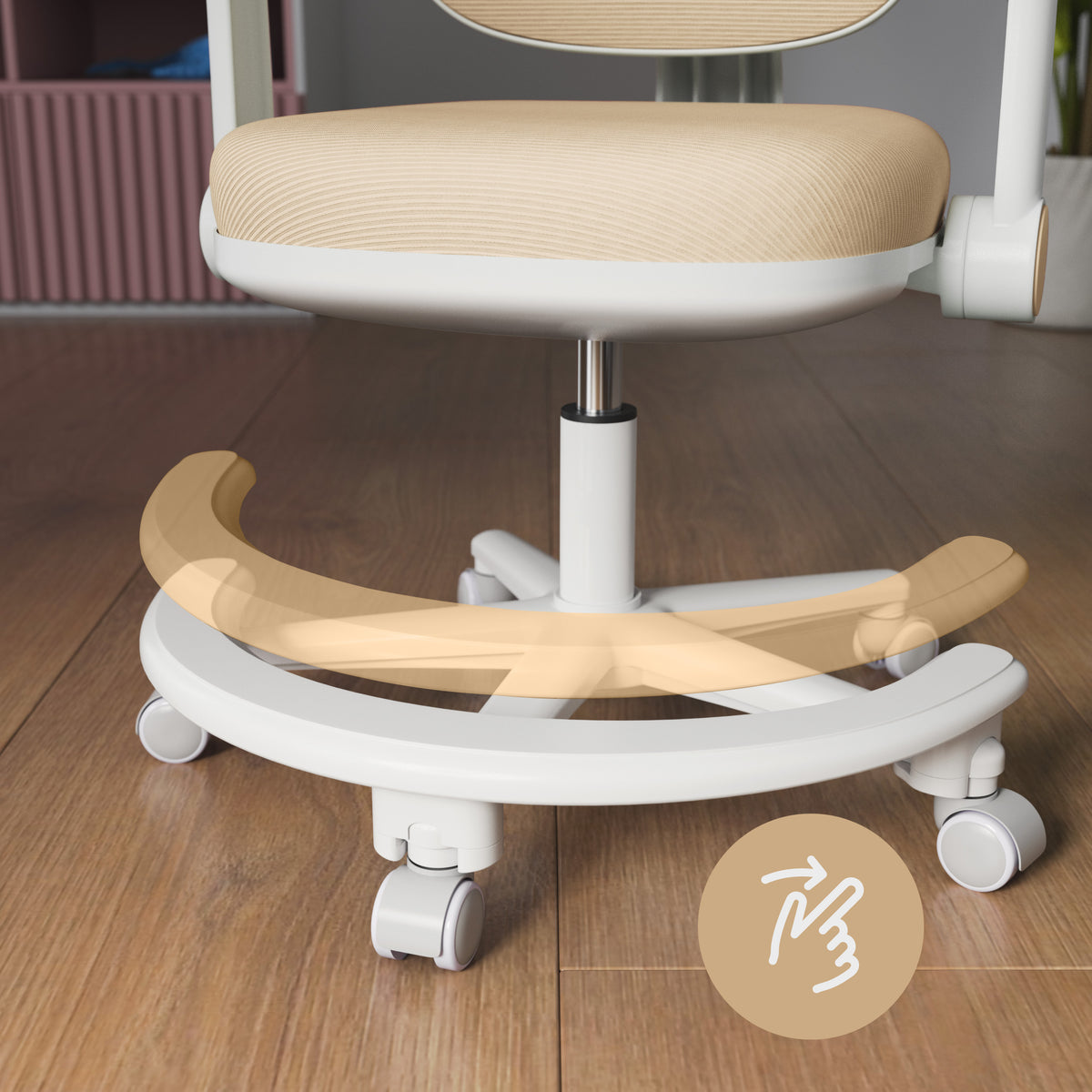 Mark Adler Junior 3.6 Beige – an ergonomic desk chair for children