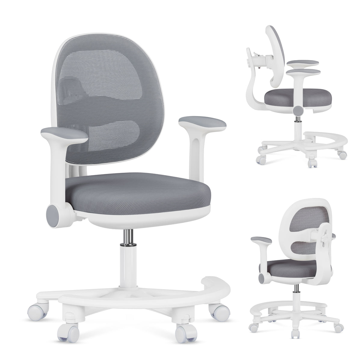 Mark Adler Junior 3.6 Grey – an ergonomic desk chair for children