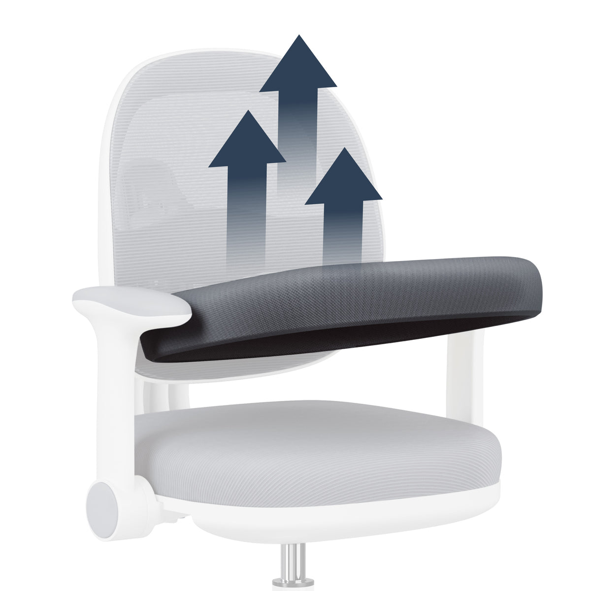 Mark Adler Junior 3.6 Grey – an ergonomic desk chair for children