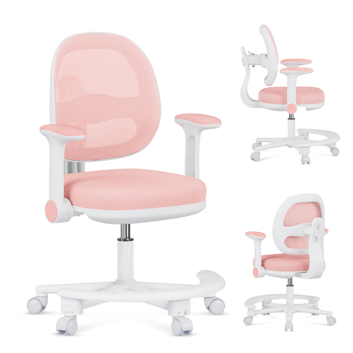 Mark Adler Junior 3.6 Pink – an ergonomic desk chair for children