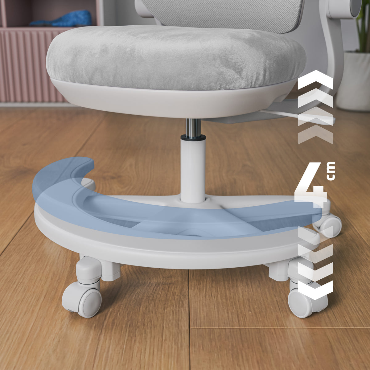 Removable footrest – functionality that will last for years