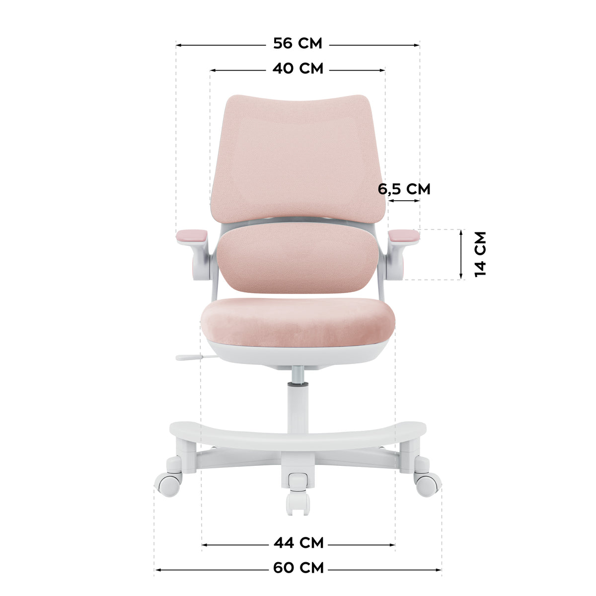 Mark Adler Junior 5.7 Pink children’s desk chair