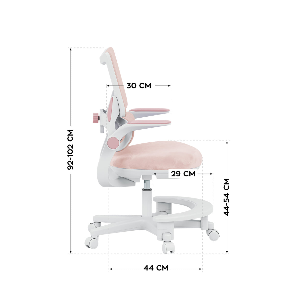 Mark Adler Junior 5.7 Pink children’s desk chair