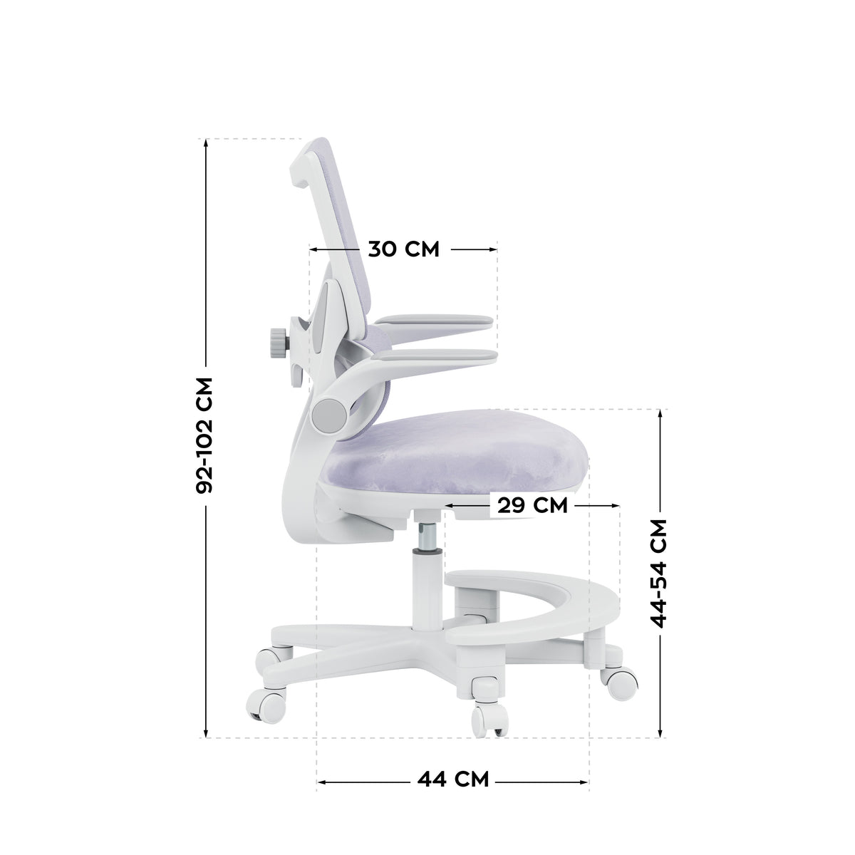 Mark Adler Junior 5.7 Purple children’s desk chair