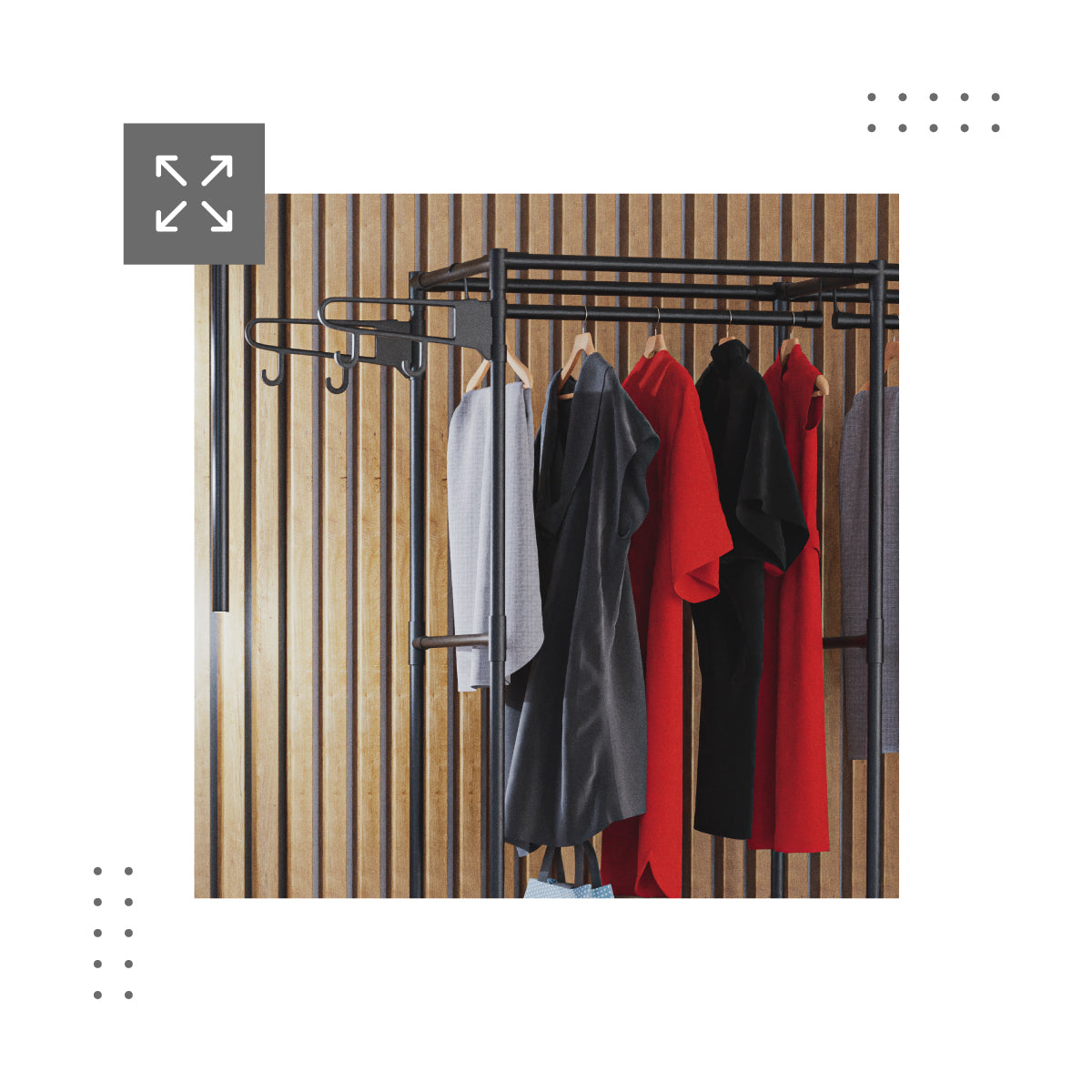 It will hold all your clothes