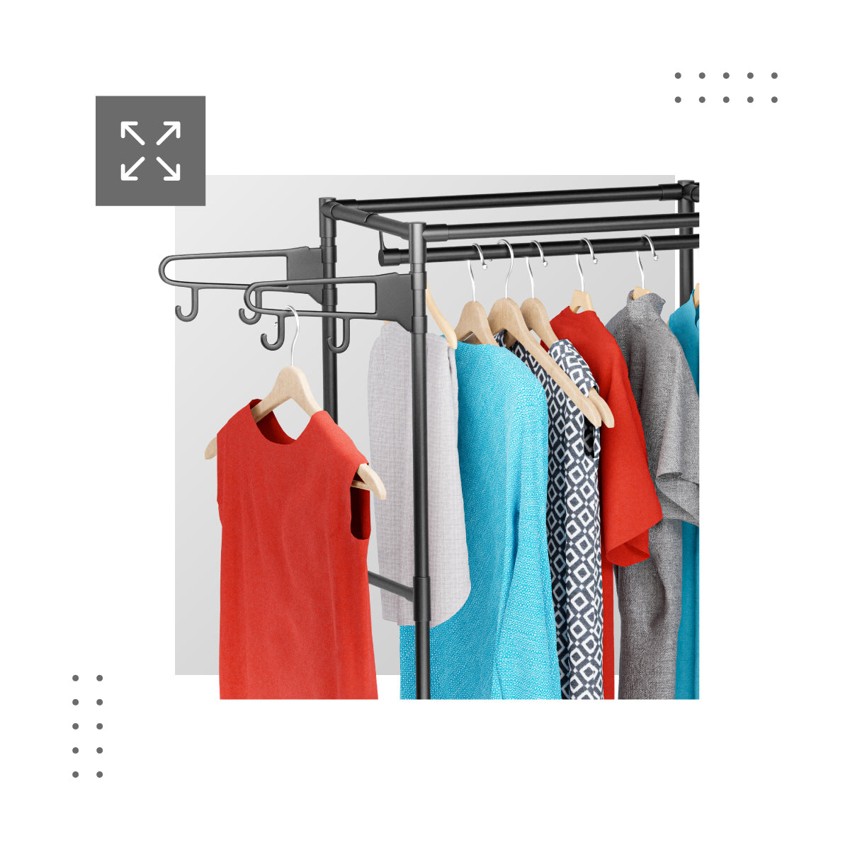 It will hold all your clothes