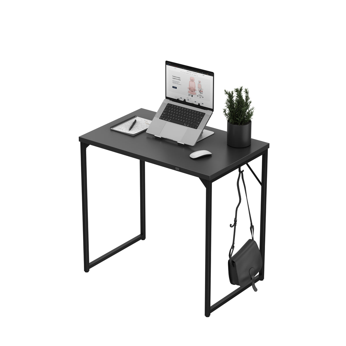 Mark Adler Leader 1.3 Black Small Desk, 80 cm