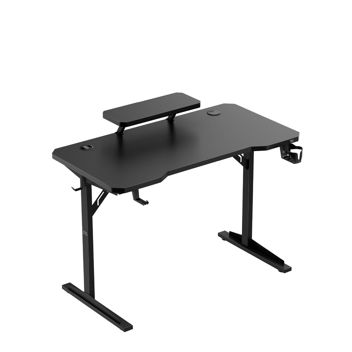 Mark Adler Leader 5.1 Black computer desk with shelf, 115 cm