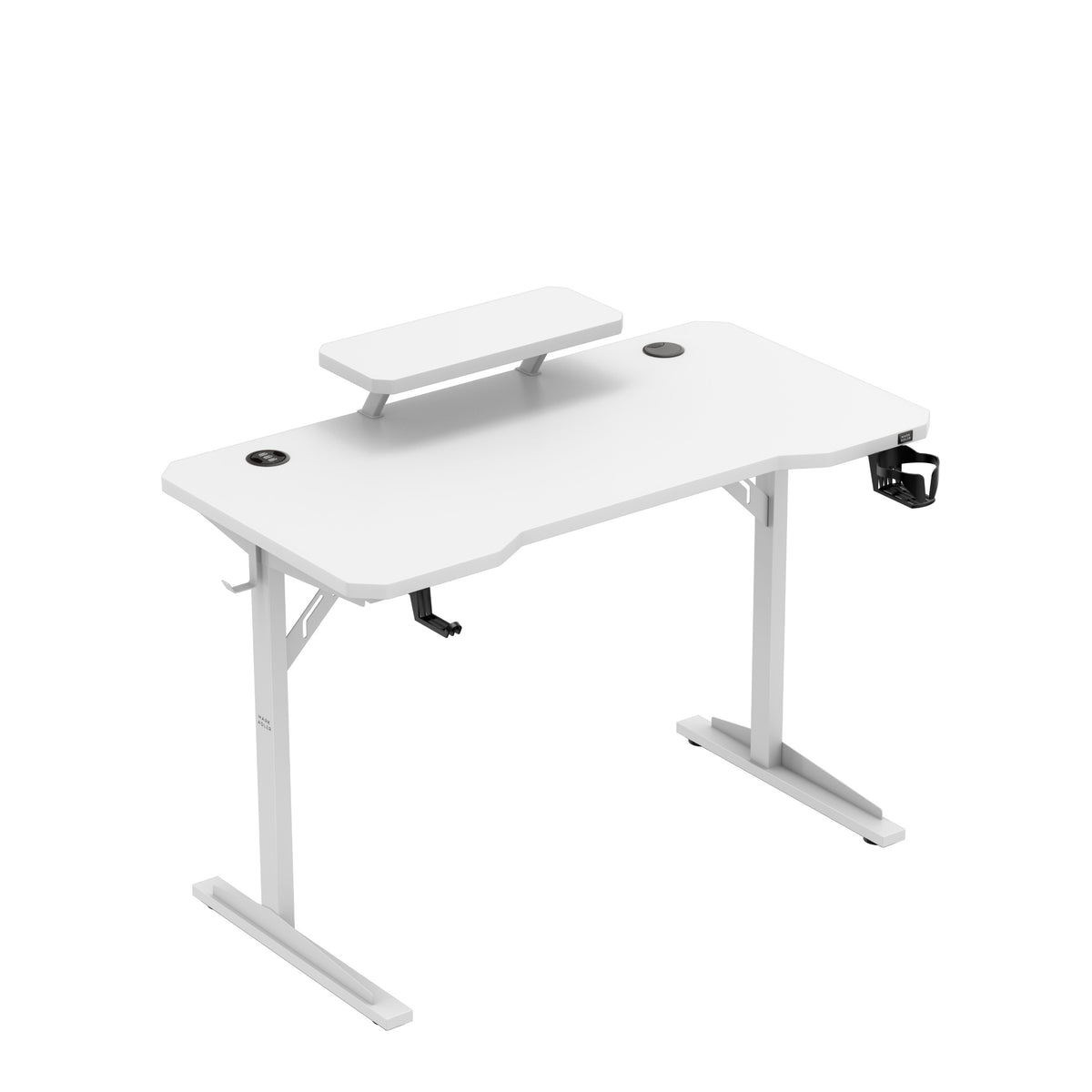 Mark Adler Leader 5.1 White 115 cm computer desk with shelf