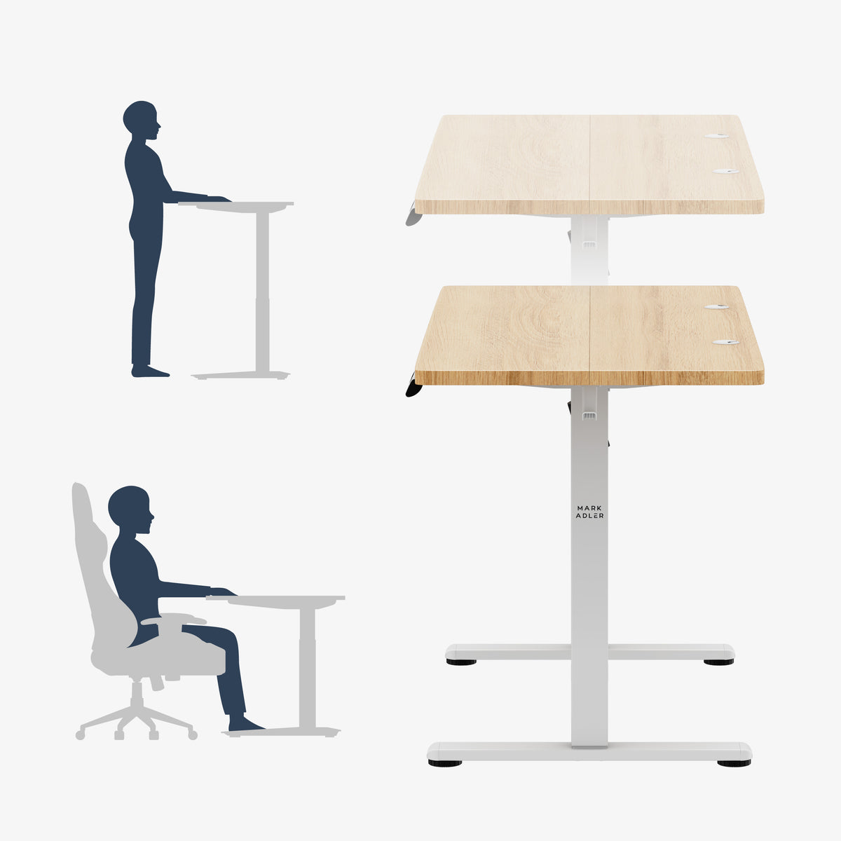 Mark Adler Leader 6.9 Craft 120 cm electric height-adjustable desk