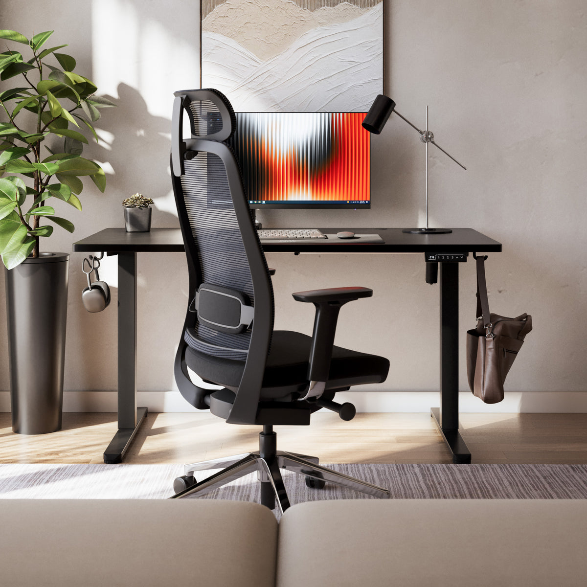 Mark Adler Leader 7.3 Black 140 cm electric desk