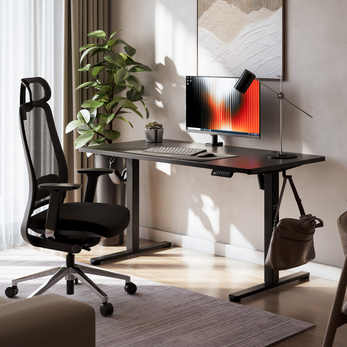 Mark Adler Leader 7.3 Black 140 cm electric desk