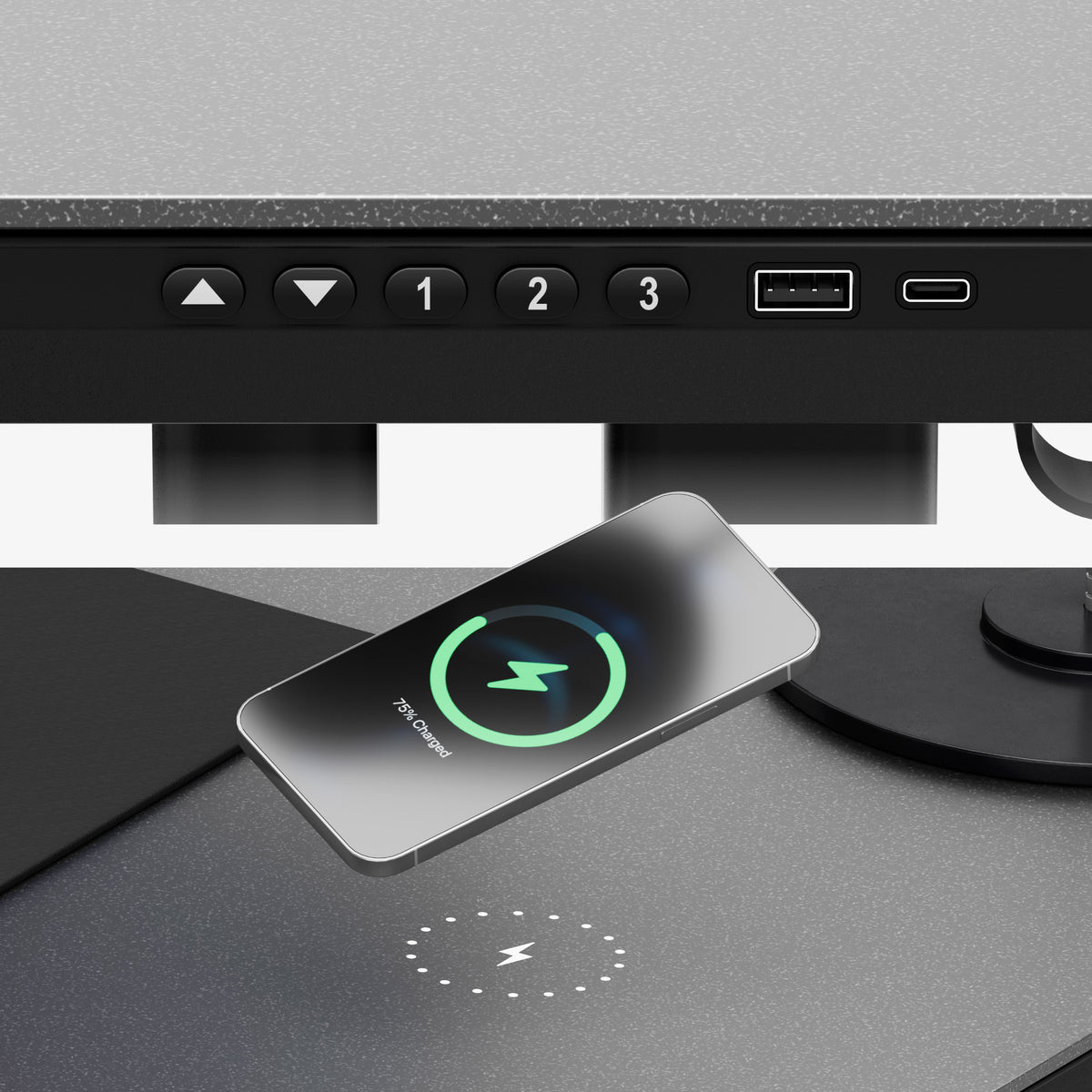 Built-in charging centre