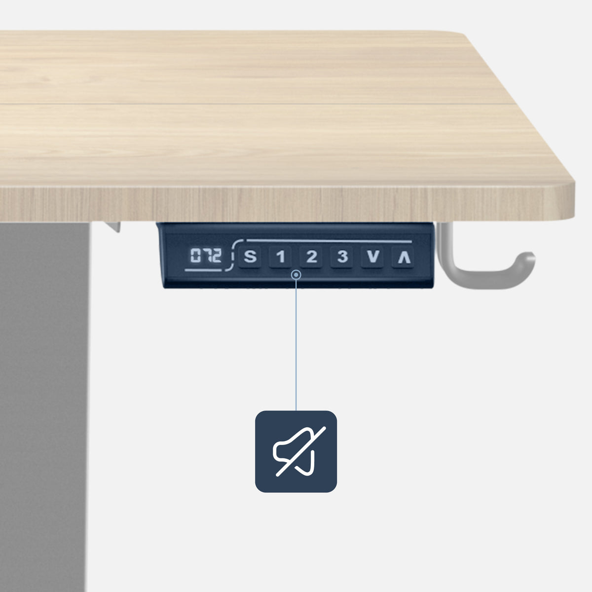 Handy control panel with settings memory