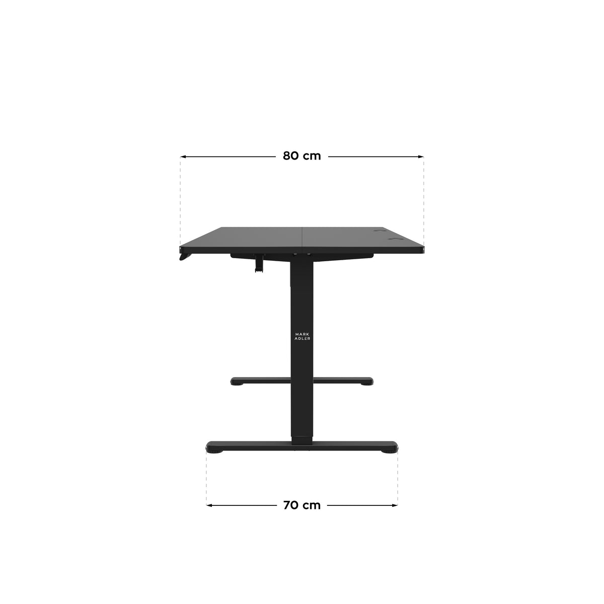 Mark Adler Leader 7.6 Black 160 cm Electric Desk