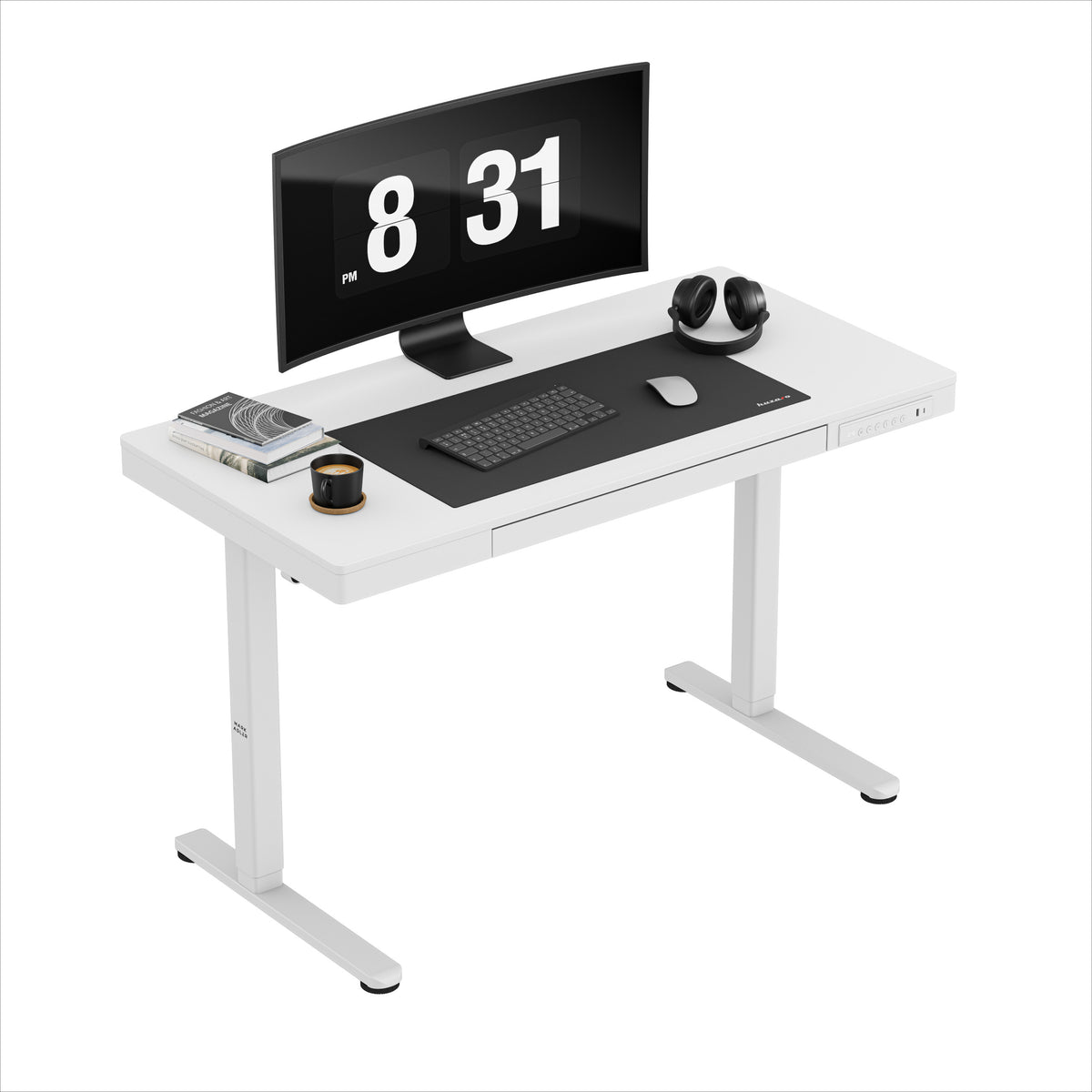 Mark Adler Leader 8.2 White 120 cm electric desk